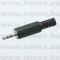 JP25-03 (FEM)  JACK 2.5mm SZTEREO APA - 43-22-10