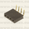 FHSHR-2.54-4 (T-T) RoHS HÜVELY  4 P 90° - 43-22-87