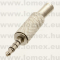 JP35-08 (FEM) JACK 3.5mm APA FÉMHÁZ 4 PÓLUSÚ - 43-23-06