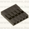 DNCHS254-05 (G-S) RoHS TÁPCSATL. 2.54mm  5P ANYA - 43-26-27