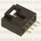 MNCWS254-04S (G-S) RoHS  TÁPCSATL. 2.54mm 4P APA 180° - 43-27-27