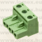 TLPS500V-03P (TLM) RoHS SORKAPOCS 3P RM7.62 DUGASZOLHATÓ CSAVAROS - 43-27-79