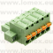 TLPSW-302V-05P-G12 (TLM) RoHS SORKAPOCS 5P RM5.08 DUGASZOLHATÓ RUGÓS - 43-28-76