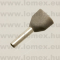 TE7508-GREY (KST) RoHS ÉRVÉGHÜVELY DUPLA ÉRHEZ SZÜRKE - 43-28-90