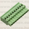 TLPS300RL-10P (TLM) RoHS SORKAPOCS 10P RM5.08 DUGASZOLHATÓ CSAVAROS - 43-29-16