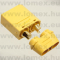 TÁP  LV  DC POWER   90A  XT90H-M  2 P  APA  LENGŐ + HÁZ  BATTERY CONN. - 43-29-26
