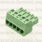 TLPS100V-05P (TLM) RoHS SORKAPOCS 5P RM3.81 DUGASZOLHATÓ CSAVAROS - 43-29-86
