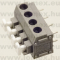TLM-201R-04P-M19 (TLM) RoHS SORKAPOCS 4P RM5.00 RUGÓS - 43-30-08