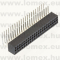853-87-042-20-002101 (PRE) RoHS HÜVELY  21x2 P PRECI 90° - 43-31-20