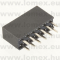 FHDH2.54-12 (T-T) RoHS HÜVELY   6x2 P - 43-31-46