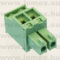 TLPS100R-02R (TLM) RoHS SORKAPOCS 2P RM3.81 DUGASZOLHATÓ CSAVAROS - 43-31-93