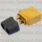 XT60H-M.G.Y (AMA) RoHS  2P  APA LENGŐ + HÁZ - 43-32-15