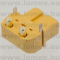 XT60PW-F30.G.Y (AMA) RoHS 2P ANYA NYÁK 90° - 43-32-19