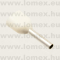 TE0508-WHITE (KST) RoHS ÉRVÉGHÜVELY DUPLA ÉRHEZ FEHÉR - 43-33-00