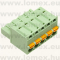 2EDGKD-5.08-05P-14 (DEG) RoHS SORKAPOCS 5P RM5.08 DUGASZOLHATÓ RUGÓS - 43-35-85