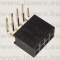 DS1024-2x4R2 (CNF) RoHS 2.54mm HÜVELY 4x2P 90° h=8.5mm - 43-40-30