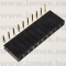 DS1024-1x10R2 (CNF) RoHS 2.54mm HÜVELY 10P 90° h=8.5mm - 43-40-58