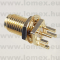 SMA-S10  SMA ANYA CSAV, PCB SMD, ANYA+ALÁTÉT - 43-41-21