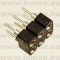 DS1002-01-2x3V13-JK (CNF) RoHS HÜVELY 3x2P PRECI 2.54x2.54mm H=3.0mm TÖRD. - 43-42-03