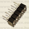 DS1002-01-2x5V13-JK (CNF) RoHS HÜVELY 5x2P PRECI 2.54x2.54mm H=3.0mm TÖRD. - 43-42-06