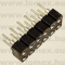 DS1002-01-2x6V13-JK (CNF) RoHS HÜVELY 6x2P PRECI 2.54x2.54mm H=3.0mm TÖRD. - 43-42-07