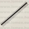 DS1025-01-1x40P8BV2-B (CNF) RoHS TÜSKESOR 40P 6/3 2mm PIN 0.5x0.5 TÖRD. - 43-42-40