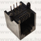 DS1133-S60BPX (CNF) RoHS TELEFON 6/6 ANYA 90° NYÁK MINI FEKETE FÜL NÉLKÜL RJ-12/RJ12 - 43-42-73