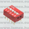 SDIP-5 (T-T) RoHS DIP SWITCH  5 - 45-00-05