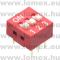 SDIP-3 (T-T) RoHS DIP SWITCH  3 - 45-00-32