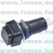 PBS-12ABLACK (FEM)  PUSH B. D=12 2P SPST - 45-02-74