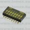 SDIP-8 (T-T) RoHS DIP SWITCH  8. - 45-03-77