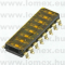 1-1825006-5  (TYC) RoHS 8P DIP SWITCH SMT - 45-06-01