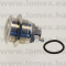 PBS-28BMET-1 (FEM) PUSH B. D=19 2P SPST - 45-08-84
