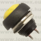 PBS-33BYELLOW (FEM) RoHS PUSH B. D=12 2P SPST - 45-10-49