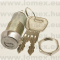 S-246-3C-2A (HLY)  KEY SW. D=19 2P SPDT - 45-10-78