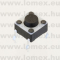 TVDP01-043BB4 (JFU) RoHS TACT THT 6x6mm H=4.3mm - 45-11-20