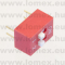 DS-02-G-T (JFU) RoHS DIP SWITCH  2 - 45-11-40