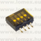 DHMF-04 (JFU) RoHS SMD DIP SWITCH 4 - 45-11-60