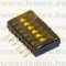 DHMF-06 (JFU) RoHS SMD DIP SWITCH 6 - 45-11-61