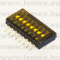 DHMF-08 (JFU) RoHS SMD DIP SWITCH 8 - 45-11-62