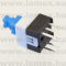 PS7001 (FEM) RoHS PUSH B. 7x 7 6P DPDT - 45-11-94