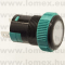 PBI19-AB-R/G (FEM) PUSH B. D=19 2P SPST OFF-ON REB/GREEN LED - 45-12-18