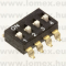 DAM-04 (JFU) RoHS SMD DIP SWITCH 4 - 45-12-27