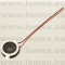 HANGSZÓRÓ SZÉLESSÁVÚ   1.5cm  (FEM) 8 ohm 0.5W 15x4.0mm VEZETÉK - 46-02-87