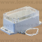 P205CMF-IP68 (GAI) RoHS 115x65x55mm MŰA. POLIKARBONÁT+ÁTLÁTSZÓ FEDÉL FÜLLEL - 47-04-57