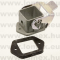 SIZE  1 H3A HOOD  SURF.M. 180°  SIDE CLIP OPEN  H3A-MAG  T1509030000-000 (TYC) RoHS IP65 THIN STANDARD WITH ARM -NOF- 21x21 - 48-02-44