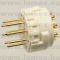 09151092602 (HRT) RoHS M23 HAN ROUND MALE INSERT 9P - 48-02-75