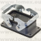 D10B-BK-2L (DEG) RoHS SIZE  4 HOOD SURF.M. 180° LOCKING CLIP - 48-03-81