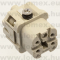 DA-004-F (DEG) RoHS SIZE  1 INSERT FEMALE  4 P - 48-04-31