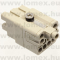 DQ-012-FC (DEG) RoHS SIZE  1 INSERT FEMALE 12 P - 48-04-39